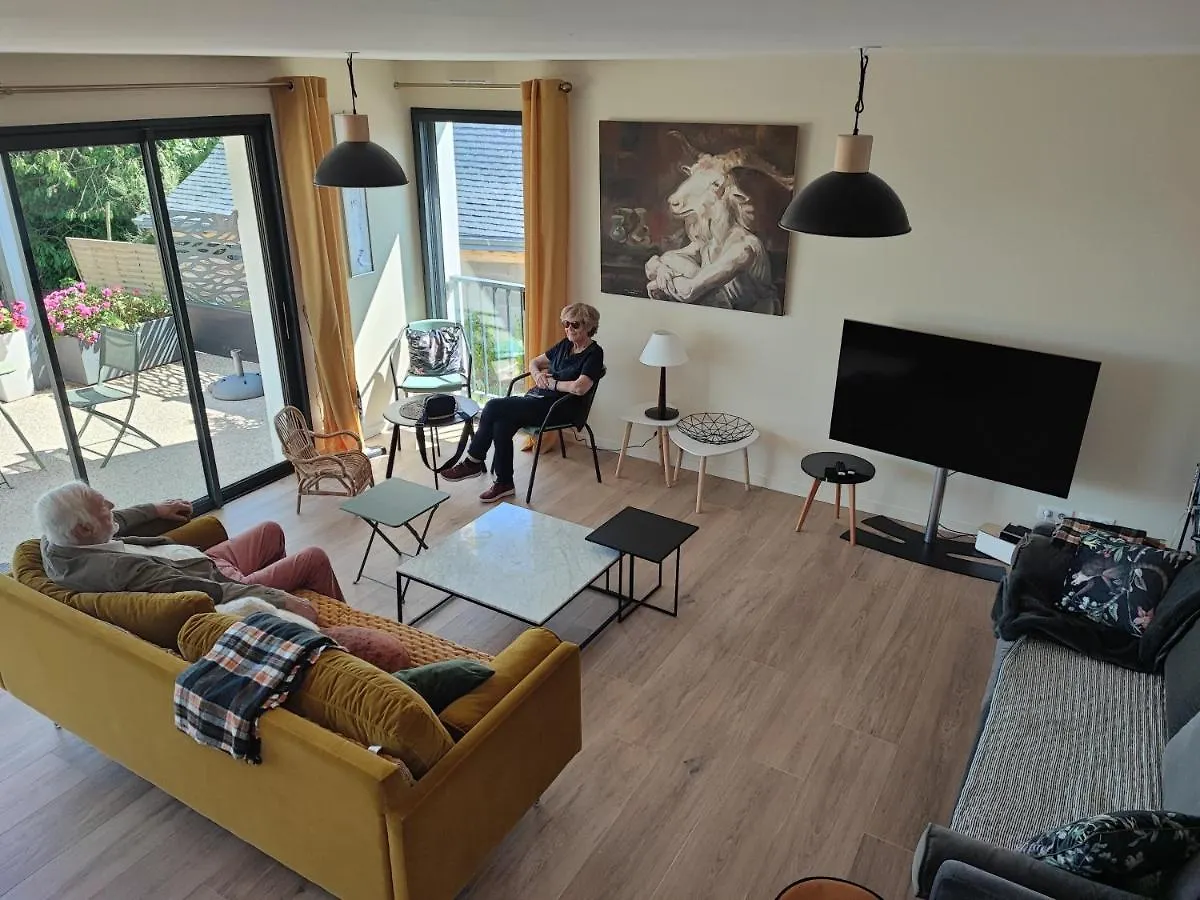 Lumineuse Villa A 200M De La Plage Одьерн 0*,  Франция